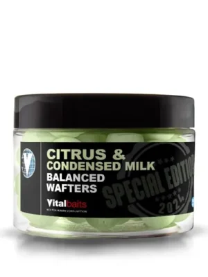 Akční Nabídka Vitalbaits Wafters Citrus & Condensed Milk Green 80g