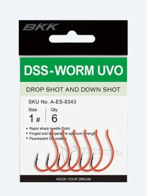 BKK Háček DSS-WORM UVO Velikost 1 6ks Aktuální