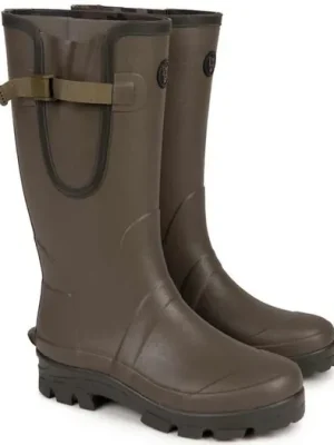 Zlevněný FOX Holínky Neoprene Lined Camo/Khaki Rubber Boot 41 (UK7)