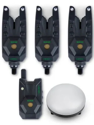 Cenově Výhodný Sonik Sada hlásičů Herox Bite Alarm Set 3+1+ Bite Alarm Light