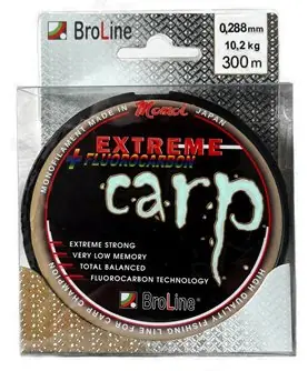 Broline EXTREME Carp vlasec s fluorocarbonem 300m Nakupujte Hned