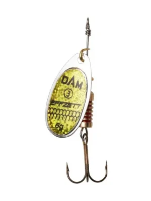Autentický DAM třpytka Standard Spinner Reflex Gold
