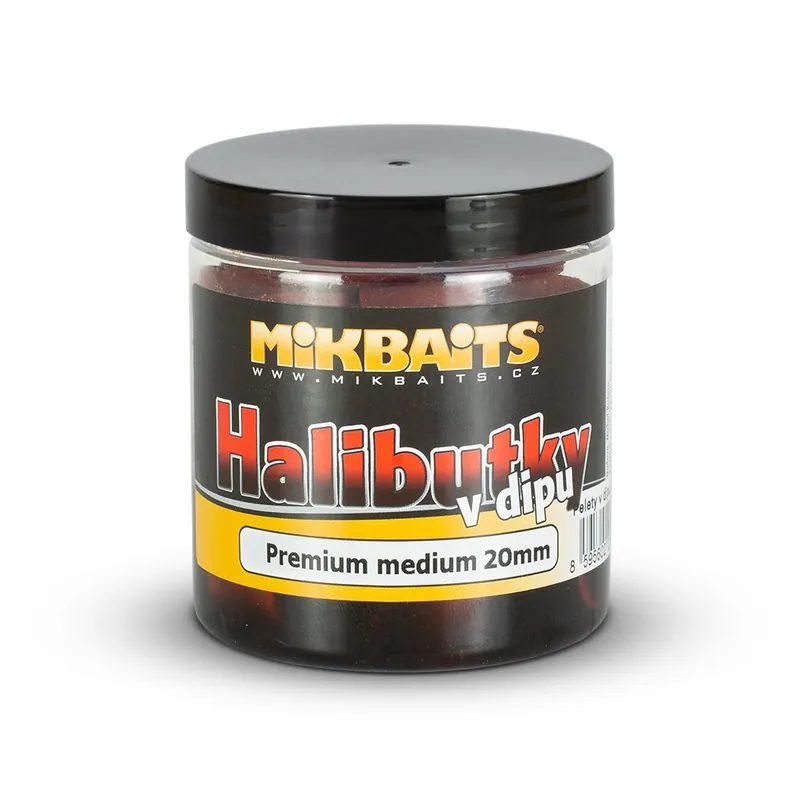 Nejlepší Volba Mikbaits Halibutky v dipu 250ml/20mm