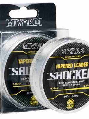 Akce Mivardi ujímaný vlasec Shocker Tapered Leader 0,47mm