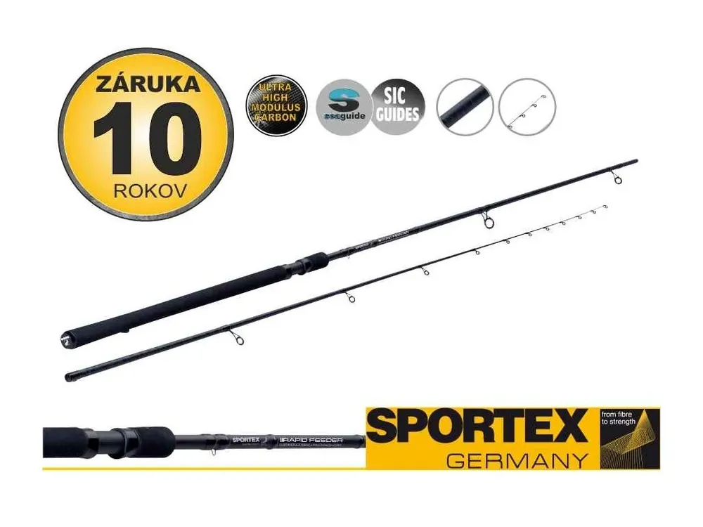Dokud Zásoby Vydrží SPORTEX - Rapid Pellet Feeder Light 2-díl 330cm / 21-65g