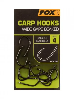 Akční Nabídka FOX WIDE GAPE BEAKED CARP HOOKS