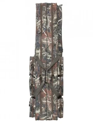Tovární Cena Suretti Obal na prut dvoukomorový CAMO - 95cm