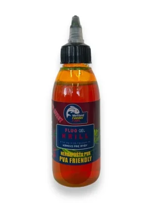 Cenová Bomba Method Feeder Fans Gel Fluo Method Krill 100ml