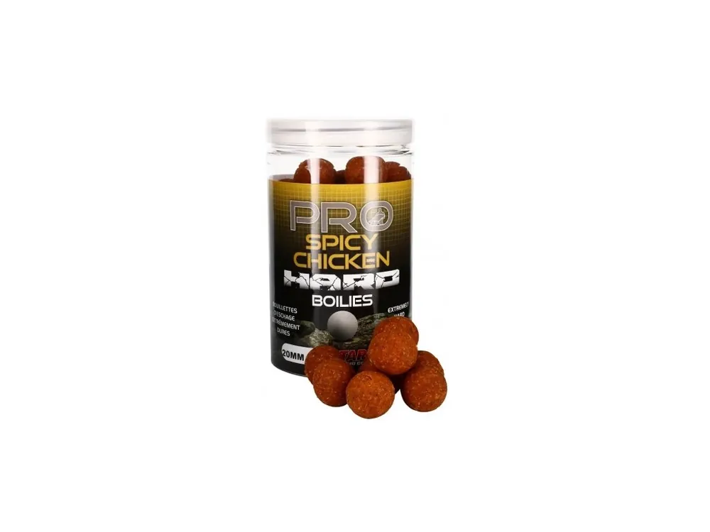 Novinka Starbaits Hard Boilies Pro Spicy Chicken 200g 24mm