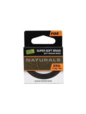 Akční Cena Fox Naturals Soft Braid hooklength 20m 25lb