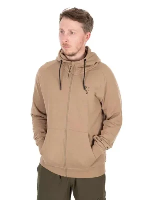Akční Nabídka Fox Collection LW Zip Hoody - Tan Ltd