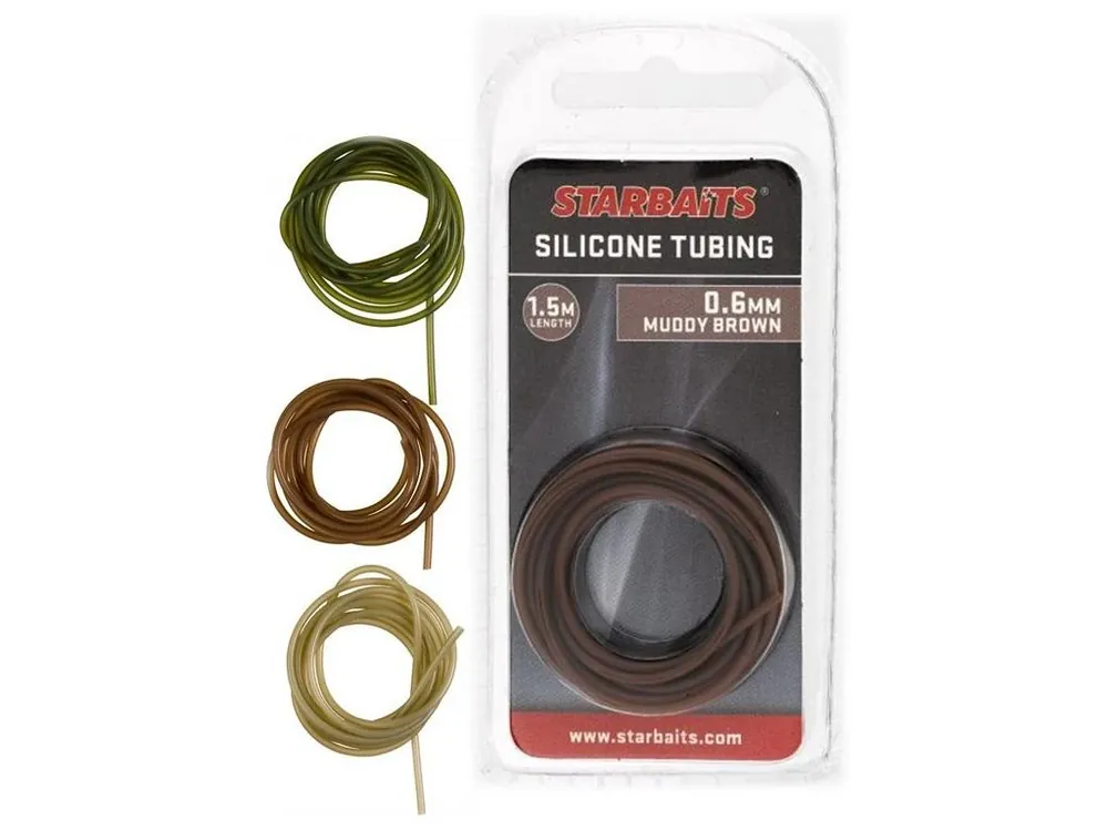 Starbaits Silicone Tubing Zelená 0,6mm 1,5m Cenový Hit