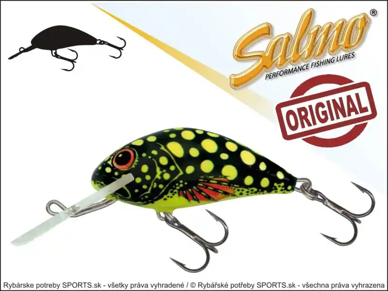 Tovární Cena Salmo rybářské woblery Hornet H5S barva BE