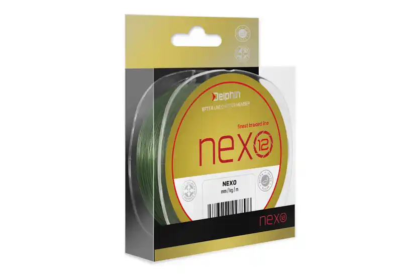 Delphin NEXO 12 zelená 300m 0,16mm 24,2lbs Vysoce Kvalitní