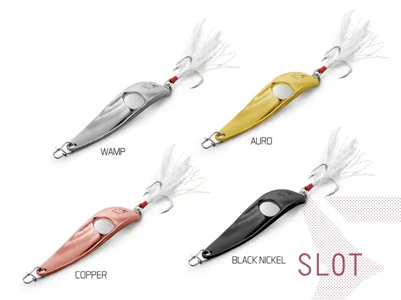 Vrácení Zdarma Plandavka Delphin SLOT 20g AURO hook #4