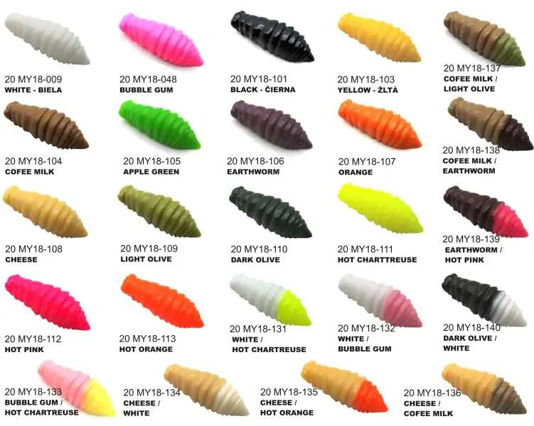 Dipované umělé nástrahy FishUP Maya 4,6cm / 5,1g -6ks Barva: Hot Orange Super Cena