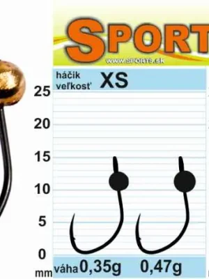 Nejlepší Cena Vanfook Wolfram JIG WG 5ks vel.XS velikost XS - 0,47g