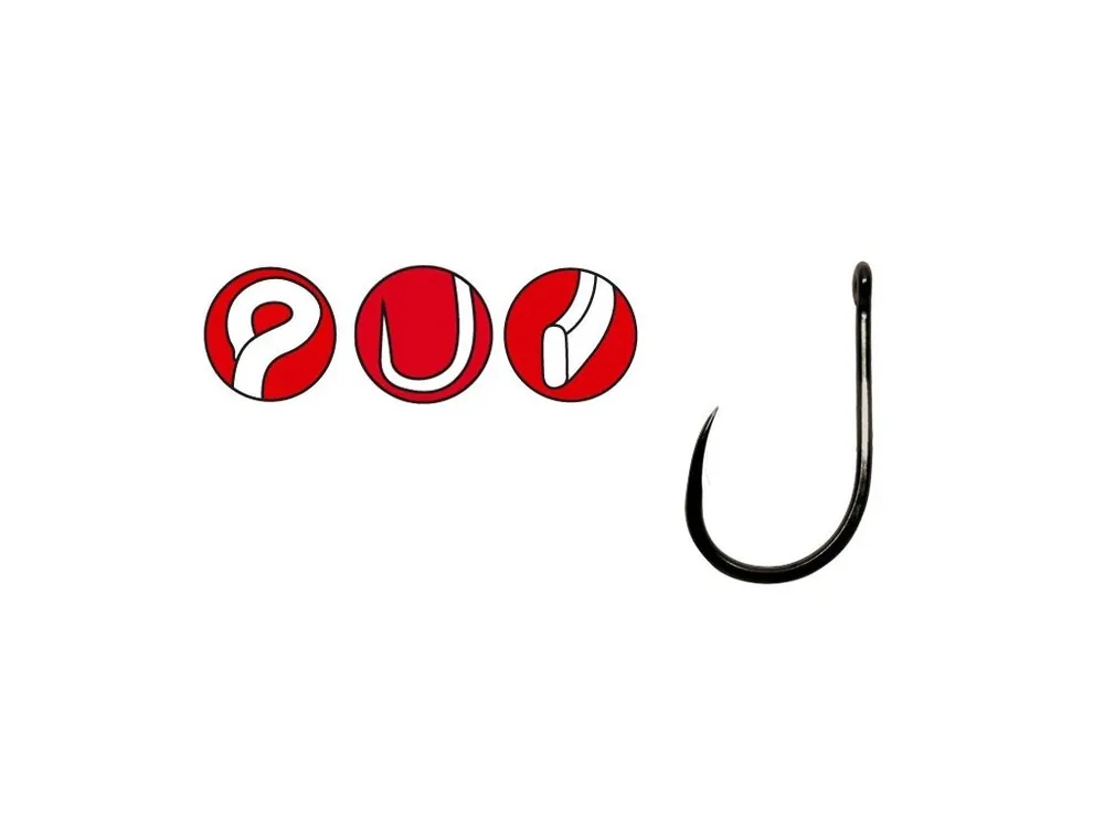 Víkendová Akce Gamakatsu Háček Power Carp ring eye barbless Velikost háčku 8