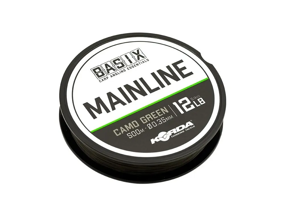 Nejlepší Cena Korda Vlasec Basix Mainline 500 m Průměr 0.35 mm