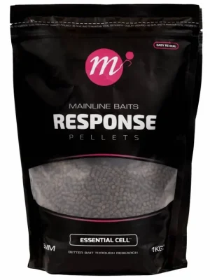 Akční Cena Mainline Pelety Response Carp Pellets Essential Cell- 5mm - 1kg