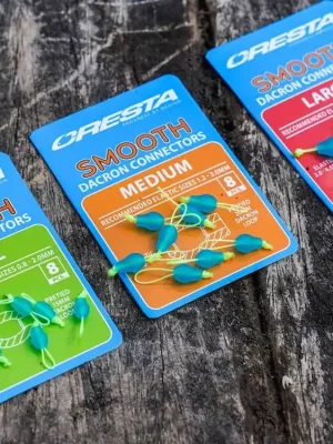 Aktuální Cresta Smooth Dacron Connectors 8 ks Velikost Small