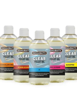 Tovární Cena Sonubaits Clear Pellet Oil 250 ml Příchuť F1