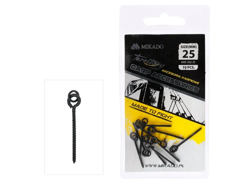 Hit Sezóny Mikado Screw - For Boilies With Ring 13 mm - 10 ks