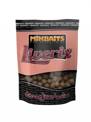 Aktuální Mikbaits Liverix boilie 1kg - Královská patentka 20mm