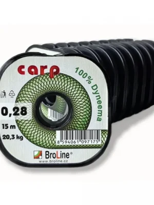 Návazcová šňůra CARP Dyneema 4x 15m-0.22mm Akční Cena
