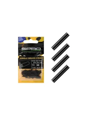 Aktuální Krimpovací trubičky SPRO MB SINGLE BRASS CRIMP # 1.0xL10