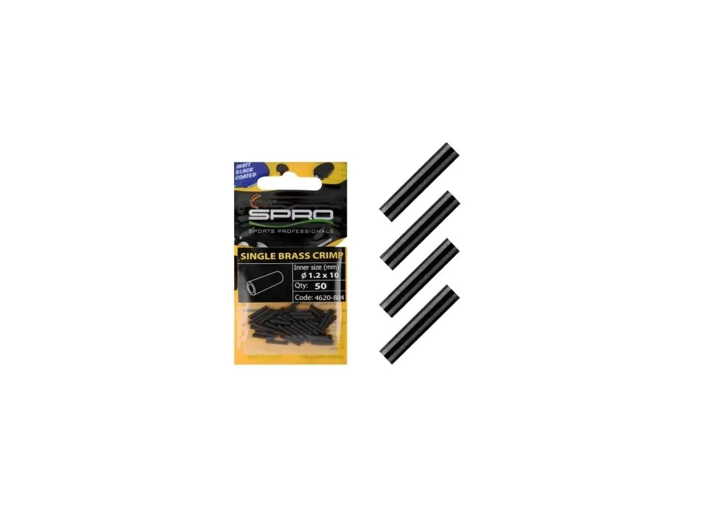 Aktuální Krimpovací trubičky SPRO MB SINGLE BRASS CRIMP # 1.0xL10
