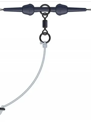 Sezónní Sleva Návazce FLUOROCARBON CHOD RIG MAD TOUCHDOWN #4 / 1PC