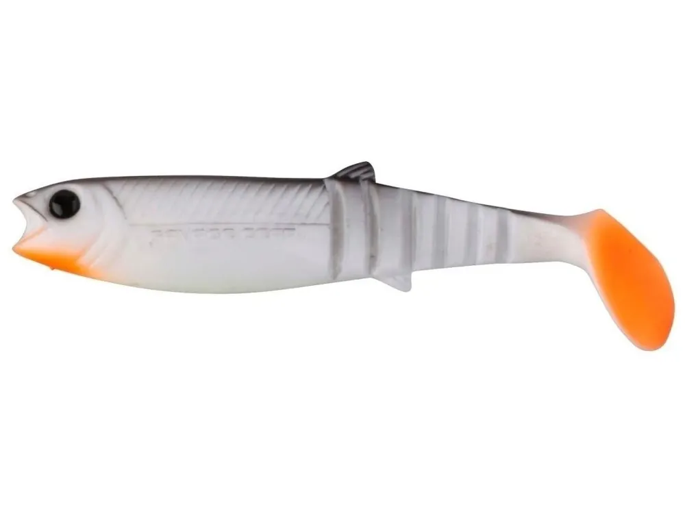 Poslední Šance Gumová nástraha Savage Gear LB Cannibal 12.5cm Bulk 20g White & Black