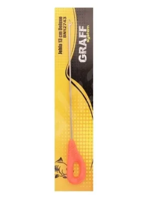 Jehla na Boilies GRAFF Deluxe - Oranžová 13cm Zlevněný