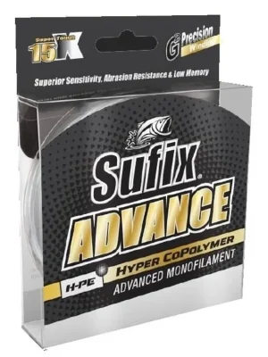 Pouze Dnes Vlasec Sufix ADVANCE 150 m 0,25 mm 6,1 kg čirý
