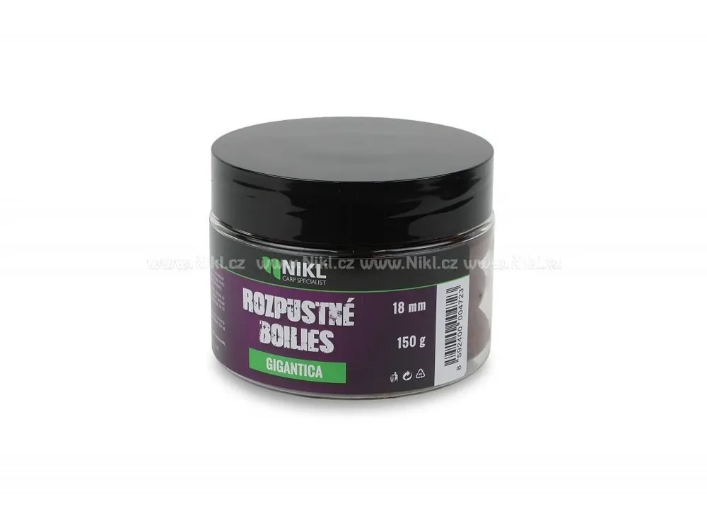 Nikl Rozpustné boilies Gigantica 24mm, 150g Omezená Nabídka