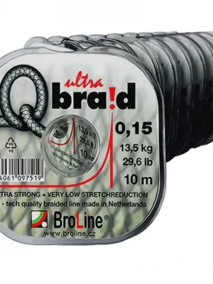 Kup Teď Návazcová šňůrka Q-braid ultra 8x 0,08mm / 4,9kg / 10m