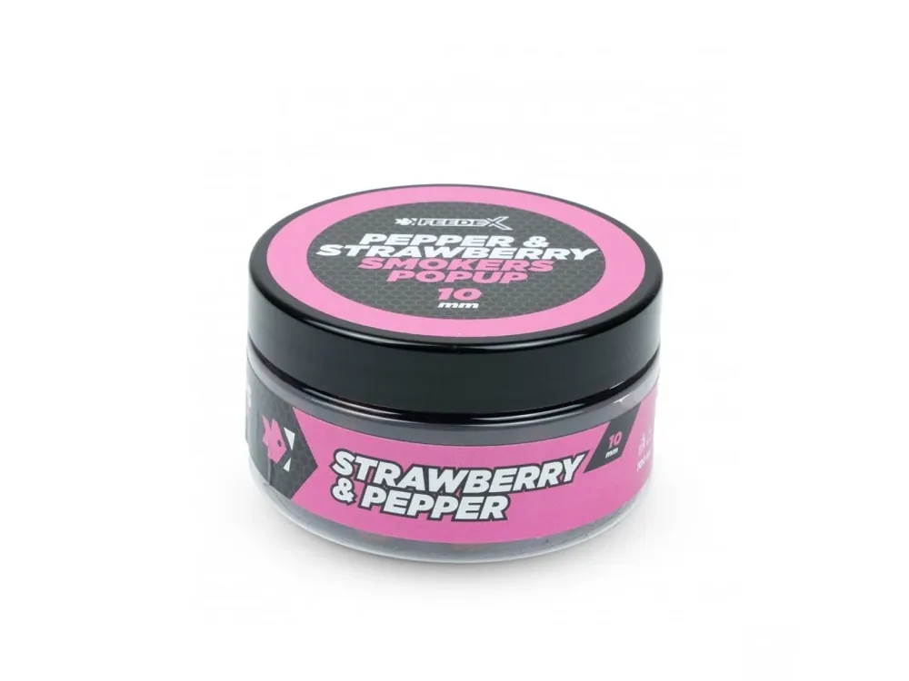 Poslední Šance FEEDER EXPERT Smokers pop-up 100ml - Jahoda Pepř 10mm