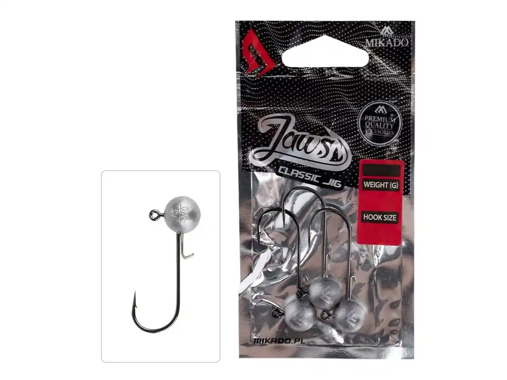 JIGOVÉ HLAVIČKY - JAWS CLASSIC - 12g-4/0 BN - 3 ks Dokud Zásoby Vydrží