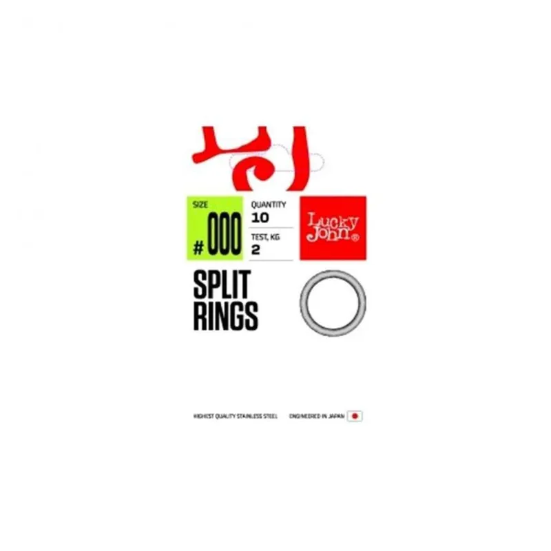 Lucky John Split Rings vel.4 Top Prodej