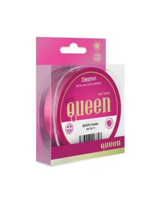 Nejlepší Cena Delphin vlasec Queen Feeder Pink 0,28mm 5,9kg 300m
