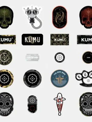 Omezená Nabídka Kumu balíček samolepek Stickerbomb 20ks